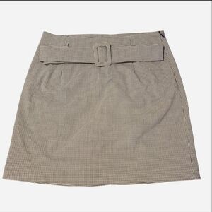 Have Monochrome Checkered Pencil Skirt